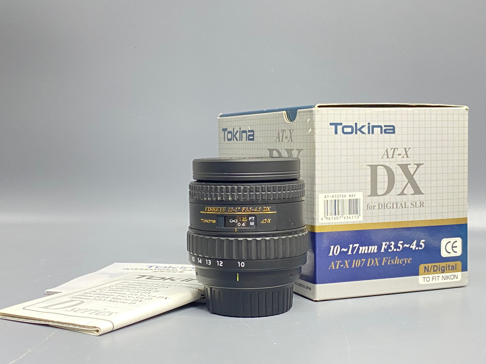 Tokina 10-17mm AT-X 107 DX Fisheye Nikon