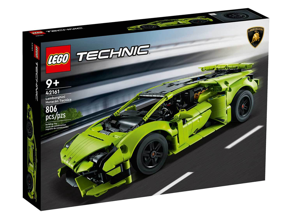 Конструктор Лего Техник Lamborghini Huracán Tecnica | LEGO Technic Lamborghini Huracán Tecnica 42161, 806 деталей (9+)