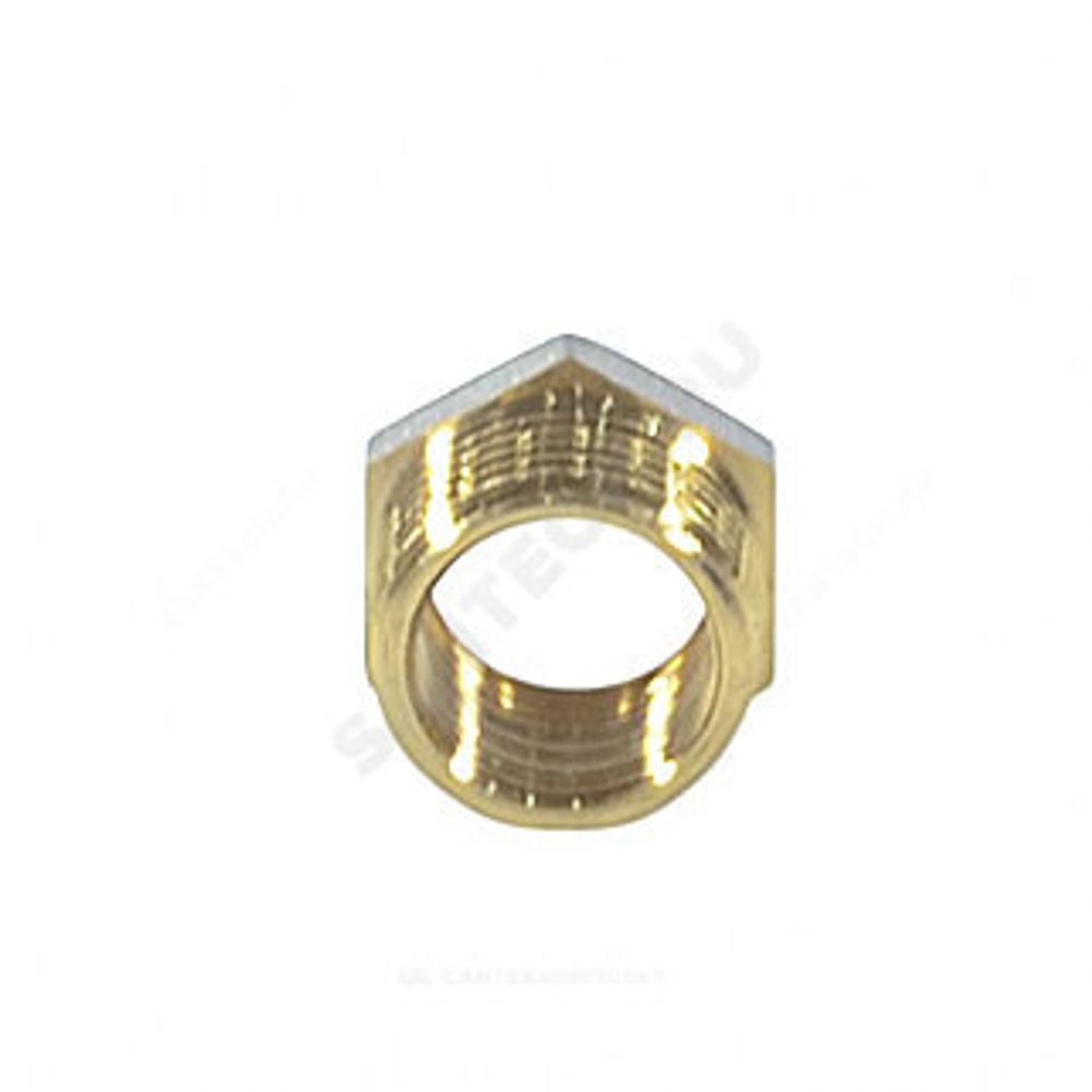 Футорка латунь никель Ду 32х20 (1 1/4"х3/4") НР/ВР 9024 ГОСТ 32585-2013 Aquasfera 9024-06