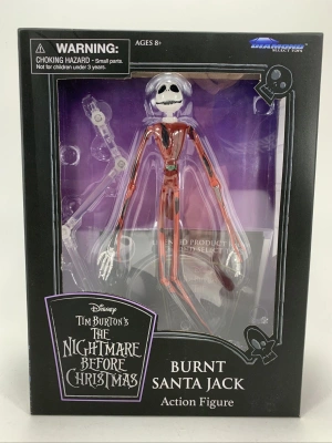 The Nightmare Diamond Select Toys Burnt Santa Jack