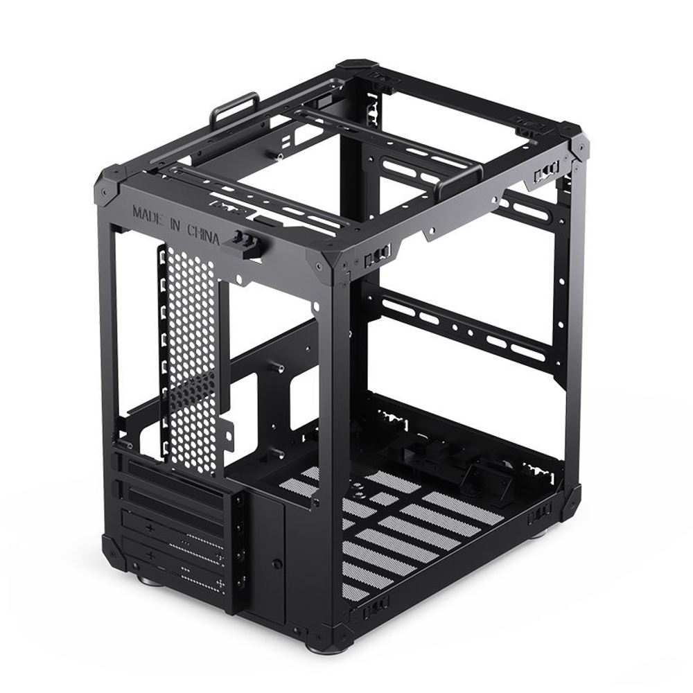 Корпус JONSBO C6 Handle, ITX, M-ATX, черный (без БП)