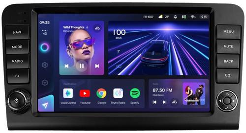 Магнитола для Mercedes-Benz R (W251) 2005-2015 (рамка с крутилками) - Teyes CC3 Android 10, Быстрая, CarPlay, SIM-слот