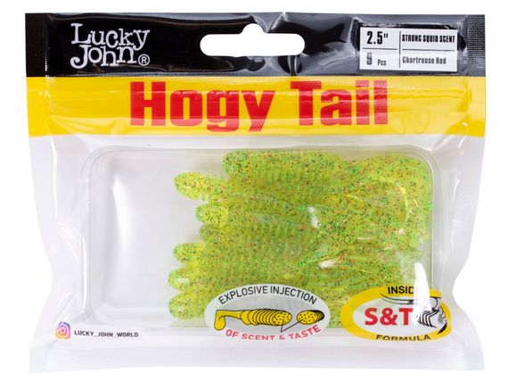 Твистеры съедоб. искусст. LJ Pro Series Hogy Tail 2,5in (06.35)/S15 9шт.