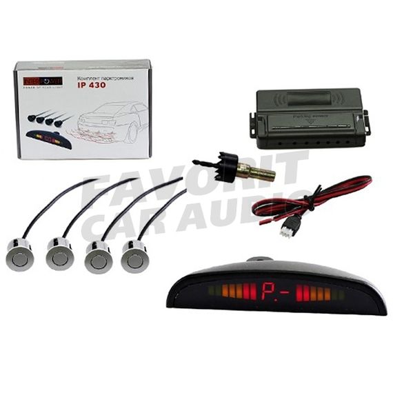 Парктроник Interpower IP 430 Silver 4 датч.