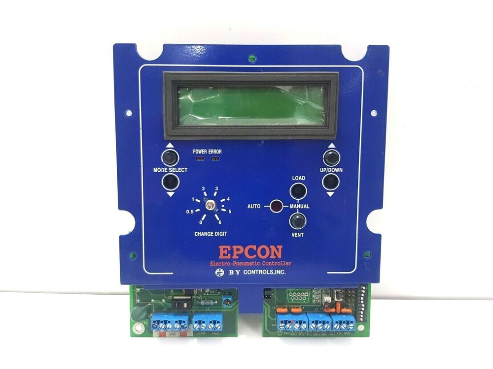 BYS CONTROLS EPCON-1 REV 4.2 ELECTRO-PNEUMATIC BYS CONTROLS EPCON-1 REV 4.2 ELECTRO-PNEUMATIC