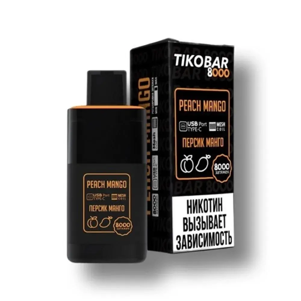 М. Tikobar 8к Peach Mango (Персик, Манго)