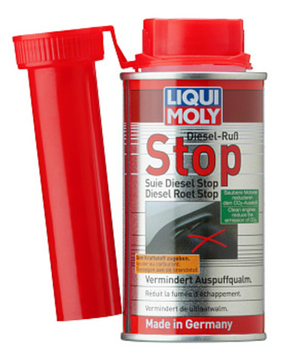Присадка д/уменьш.дымности диз.двиг Liqui Moly Diesel Russ-Stop (150мл)
