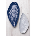 Блюдо сервировочное nautical, 18,5х36,5 см, серое