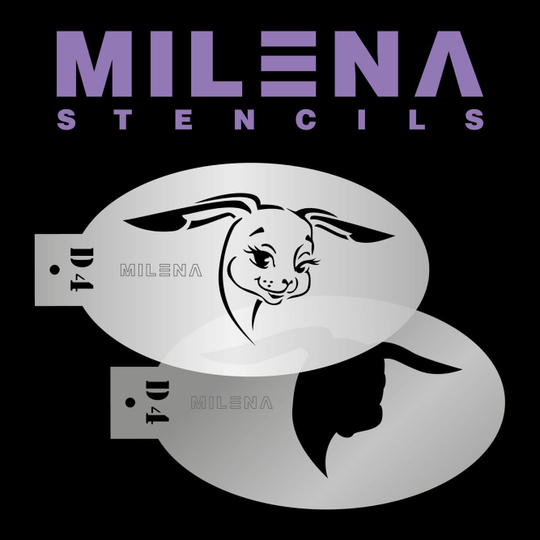 Трафарет Milena D4