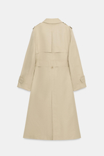 ТРЕНЧ WATER-REPELLENT С ПОЯСОМ — ZW COLLECTION — ZARA