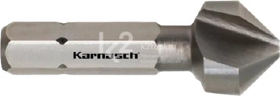 Зенковка Karnasch Ø6,3 мм, 90°, HSS-XE, DIN 335, арт. 40.4010.010