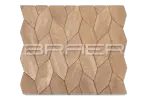 Тротуарная плитка Braer Карат, Color Mix Миндаль, 80 мм