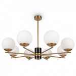 Люстра на штанге Freya Marble FR5230PL-08BS