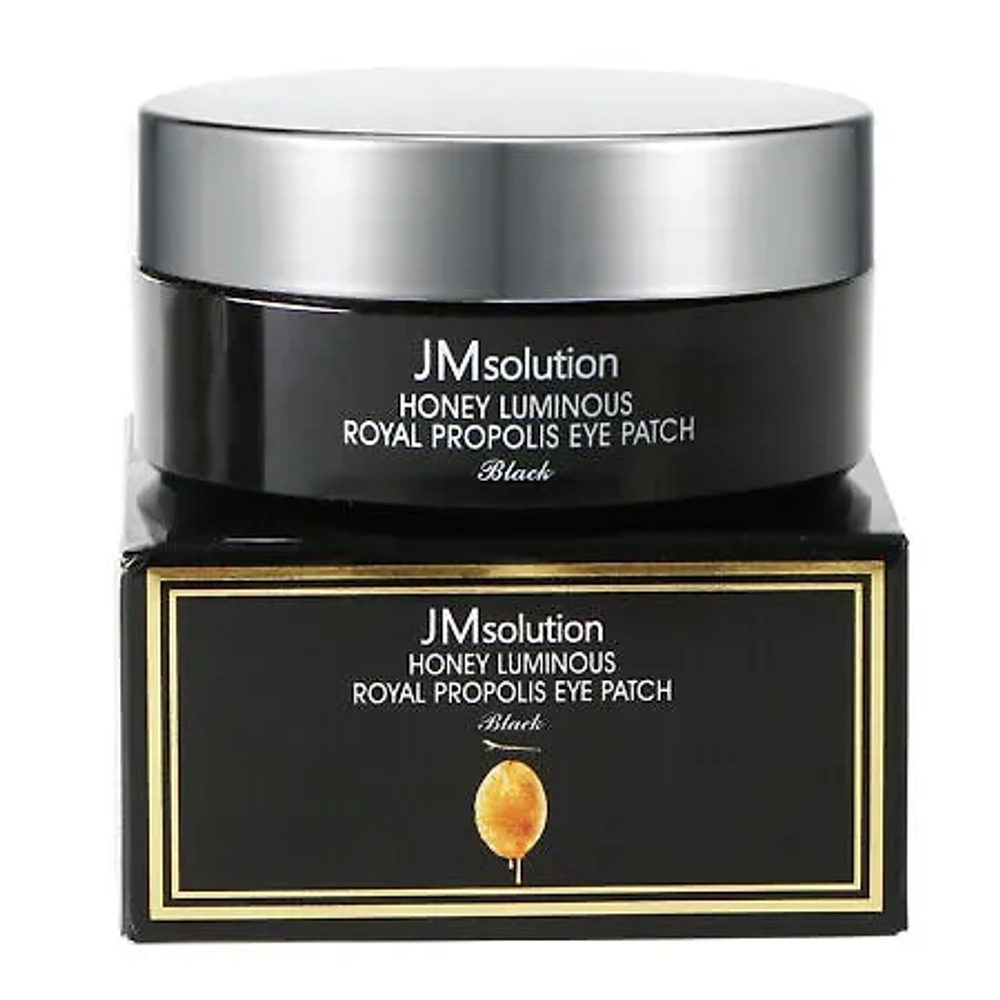 JMSolution Eye Patch Honey Luminous Royal Propolis Патчи для глаз регенерирующие с прополисом, 90 гр (60 шт)