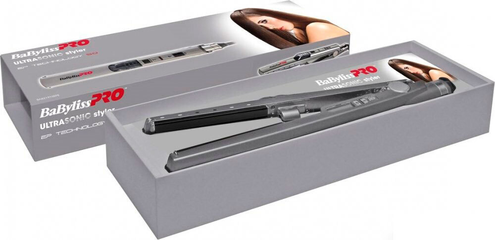 BaByliss Pro Паровой выпрямитель для волос Ultra Sonic Cool Mist BAB2191SEPE