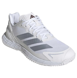 Теннисные кроссовки Adidas Defiant Speed 2 M - cloud white/tech grey metallic/maroon