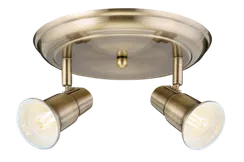 Светильник Sfera Sveta 85975/2C AB, 2×40 Вт, бронзовый