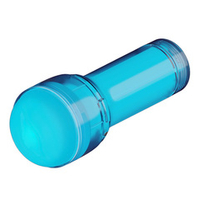 Прозрачно-белый мастурбатор 22,4см (светится в темноте) Kiiroo Feel Glow Stroker