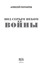 Под серым небом войны