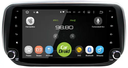 Магнитола для Hyundai Santa Fe 2018-2020 - Airok RD-2029D на Android 8