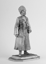 Оловянный солдатик Казак с плеткой, 1914
