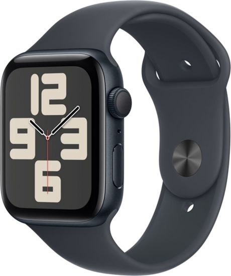 Умные часы Apple Watch SE 2 (2024) 40mm Aluminium Case, Sport Band (Черный) M/L