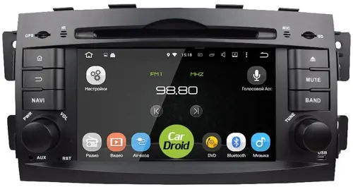 Магнитола для KIA Mohave 2008-2017 - Airok RD-2315D на Android 10