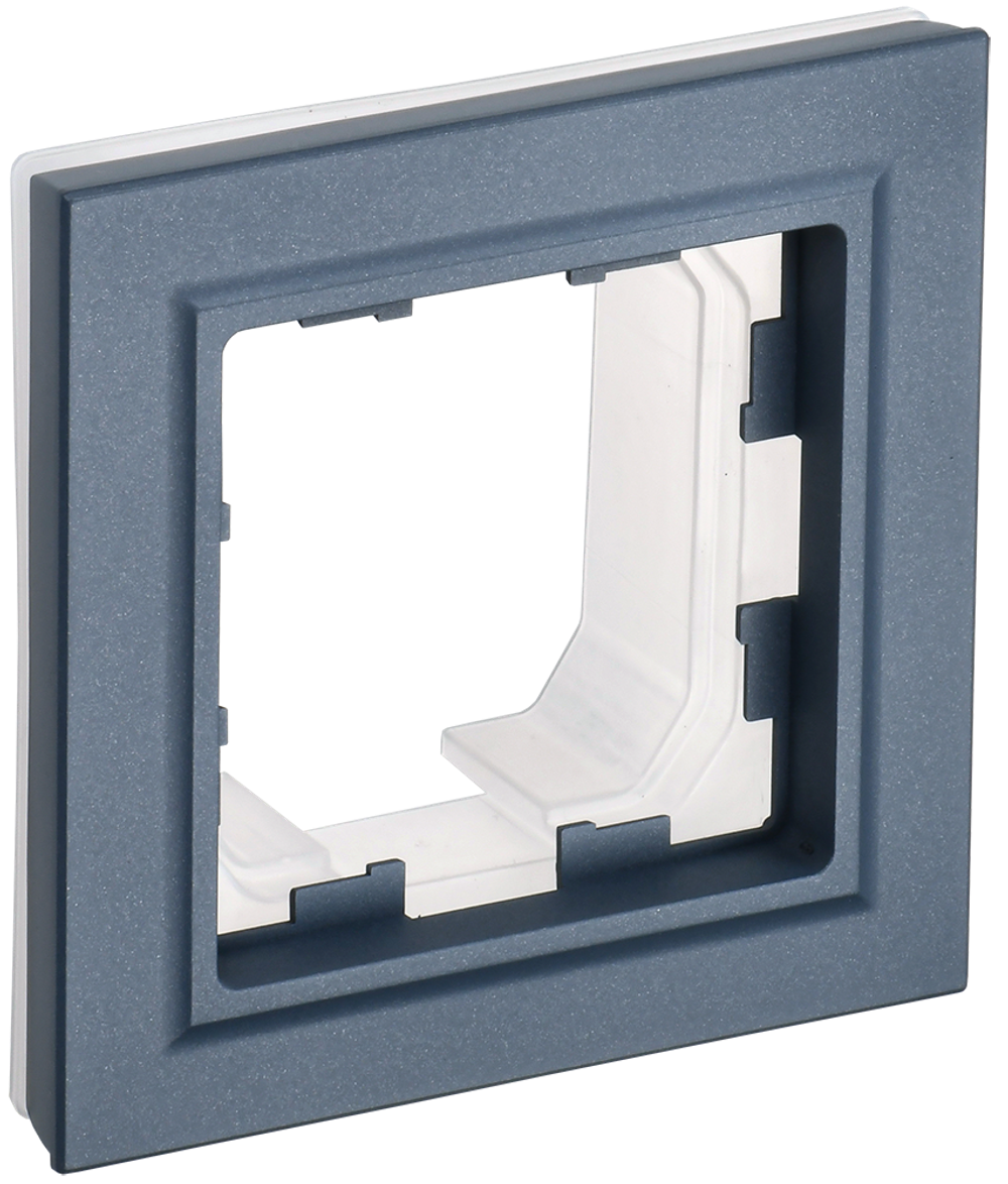 BRITE Рамка 1-местная IP44 РУ-1-БрМ-44 маренго IEK