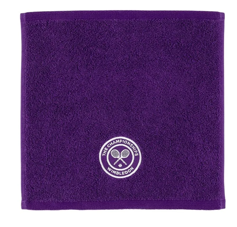 Полотенце теннисное Wimbledon Face 2P - green/purple