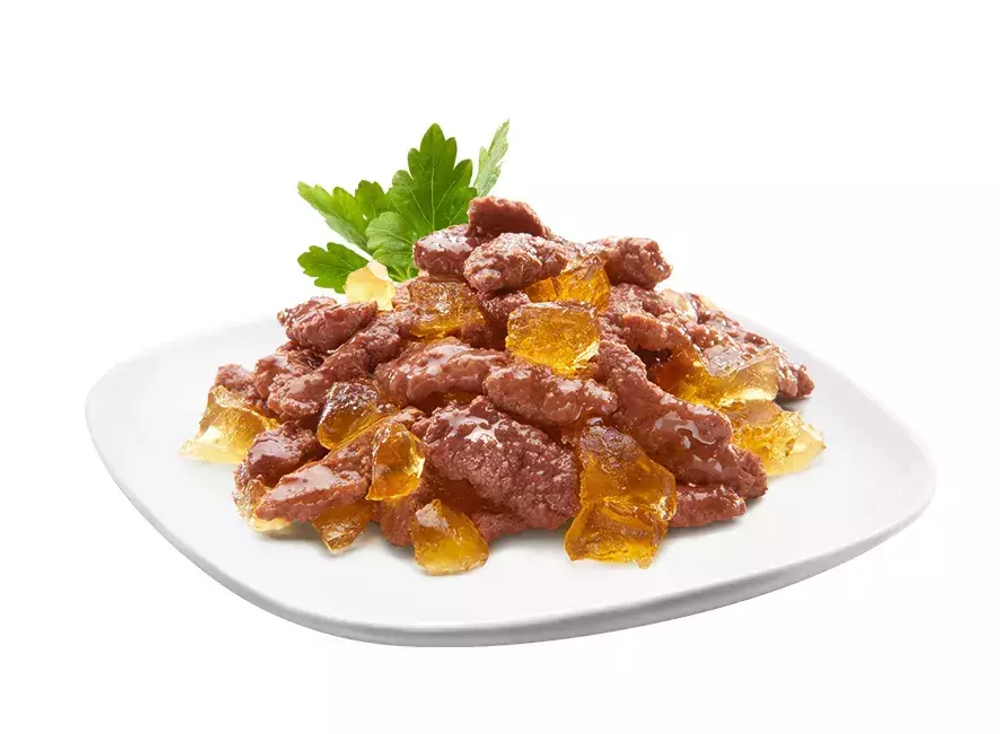 Влажный корм Sheba Pleasure для взрослых кошек, курица, ломтики в желе, 24 шт x 85 г