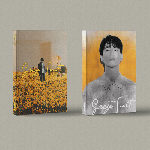 Альбом SUHO (EXO) Grey Suit (Photo Book Ver.)