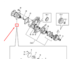 127695-42032 (127695-42031) PUMP ASSY, CSW