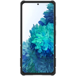 Противоударный чехол с кольцом и защитой камеры Nillkin CamShield Armor Case для Samsung Galaxy S21 Ultra