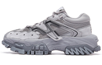STARTER Mesh, Leather Slip Resistant Abrasion Resistant Low top Chunky Sneakers Men"s Gray
