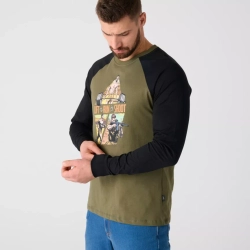 Лонгслив Helikon Lift, Run, Shoot - Olive Green