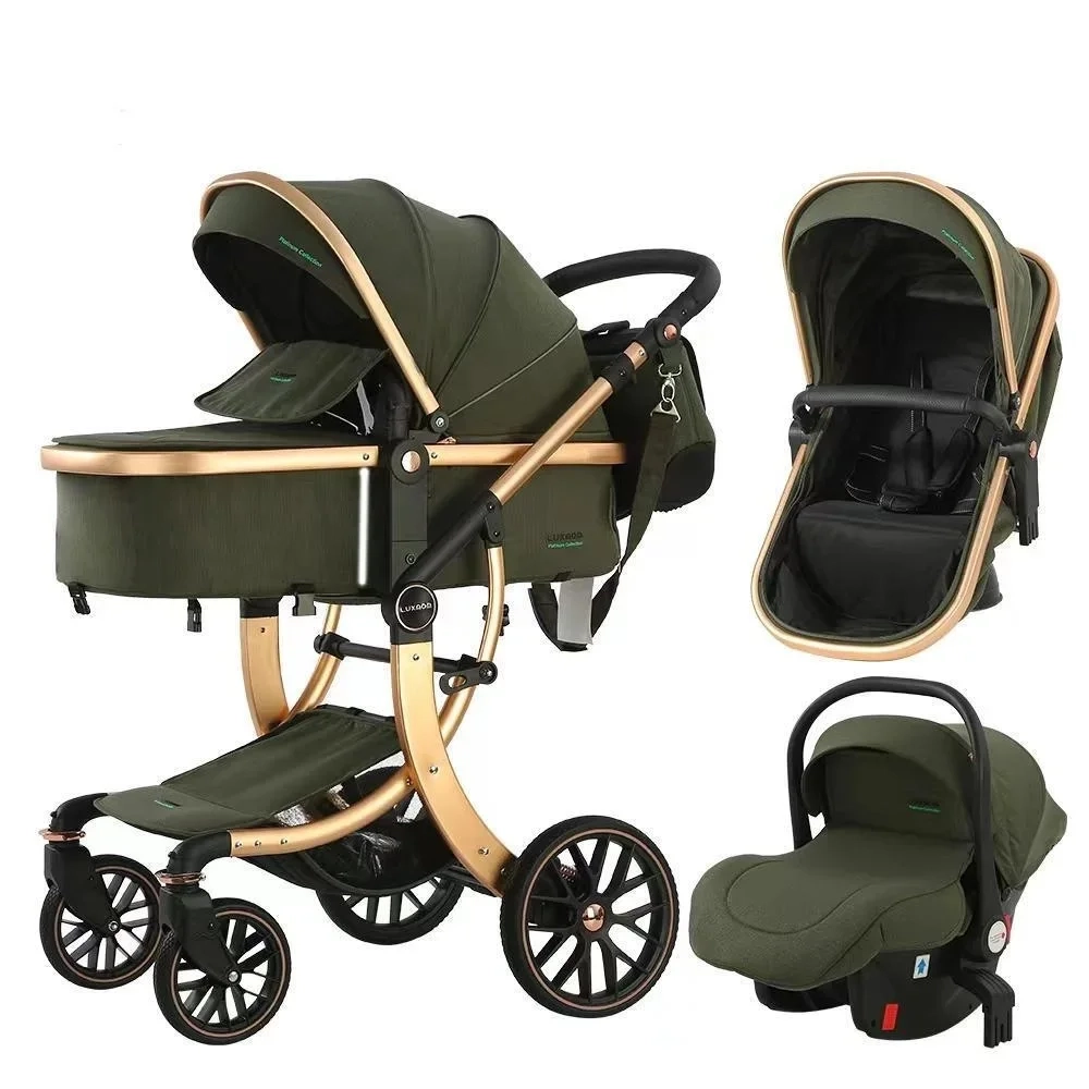 коляска трансформер luxmom 601 3 в 1