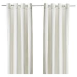 Комплект штор IKEA MERETE (МЕРЕТЕ), Белый, 145x250 см, 2 шт