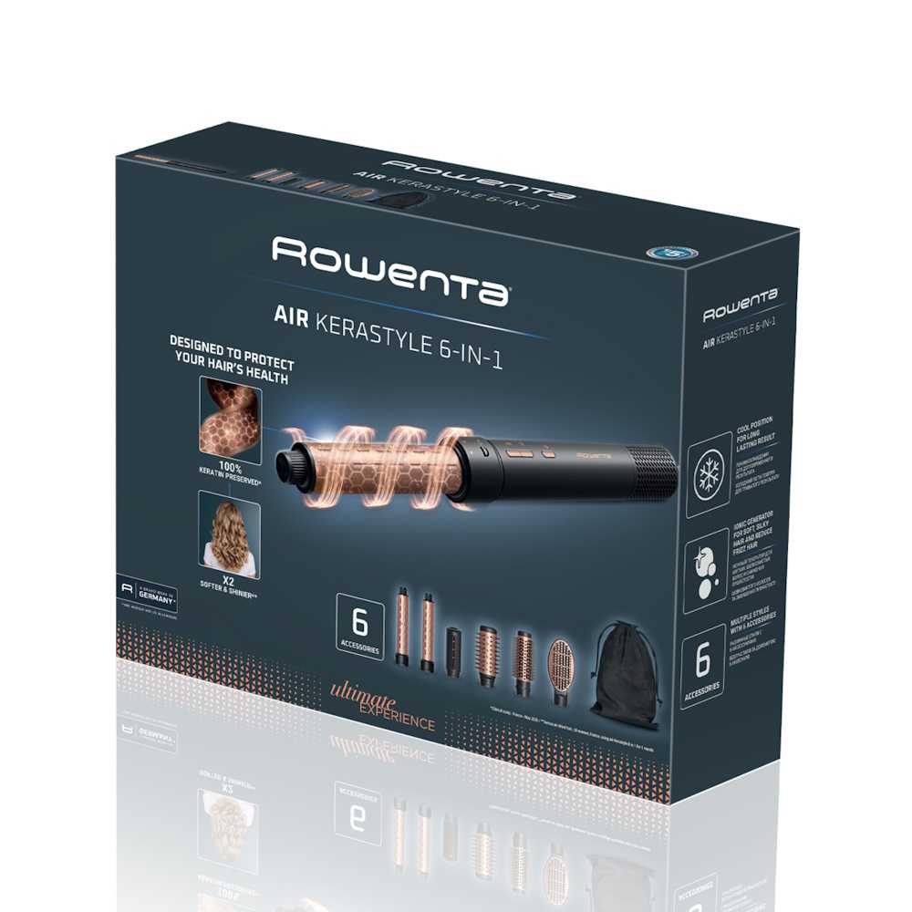 Мультистайлер 6 в 1 Rowenta Air KeraStyle UB9830E0