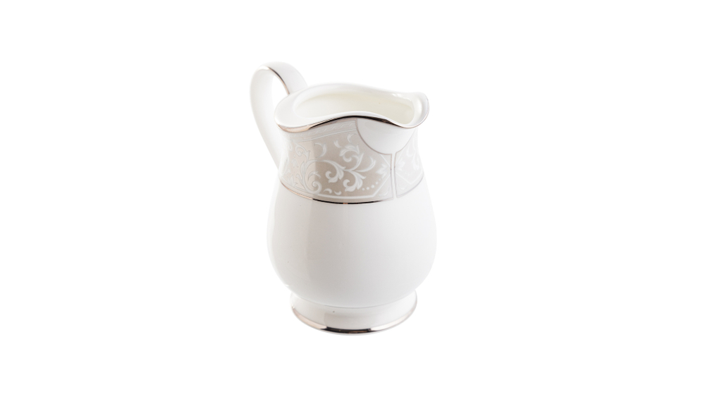 Молочник 220мл Noritake Монтвейл платиновый кант