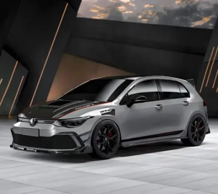 Карбоновый обвес для Volkswagen Golf 8 GTI 2019-2024+ Фольксваген Гольф