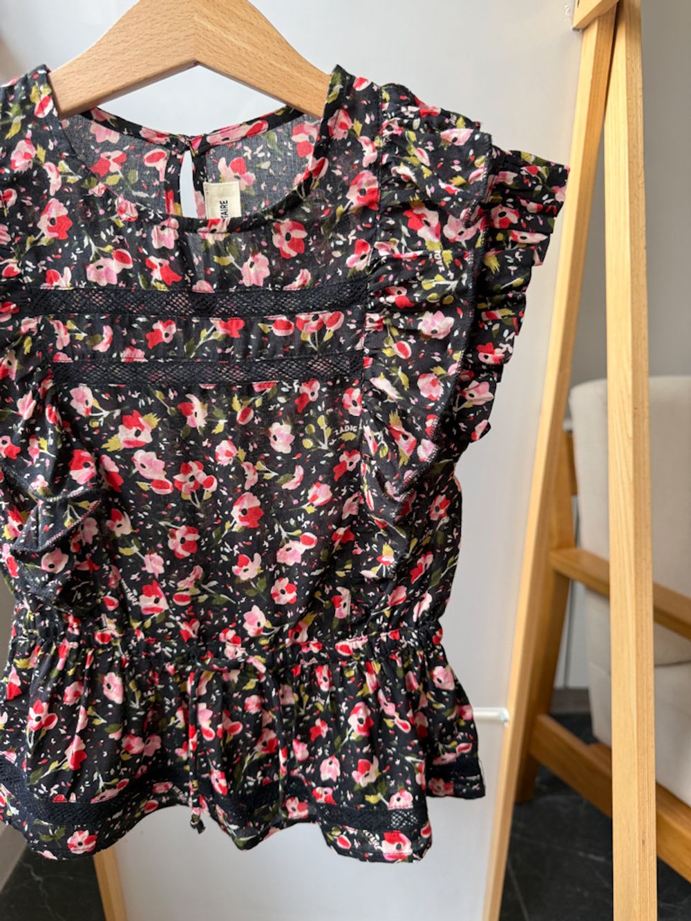 Хлопковая блузка Zadig & Voltaire, 116