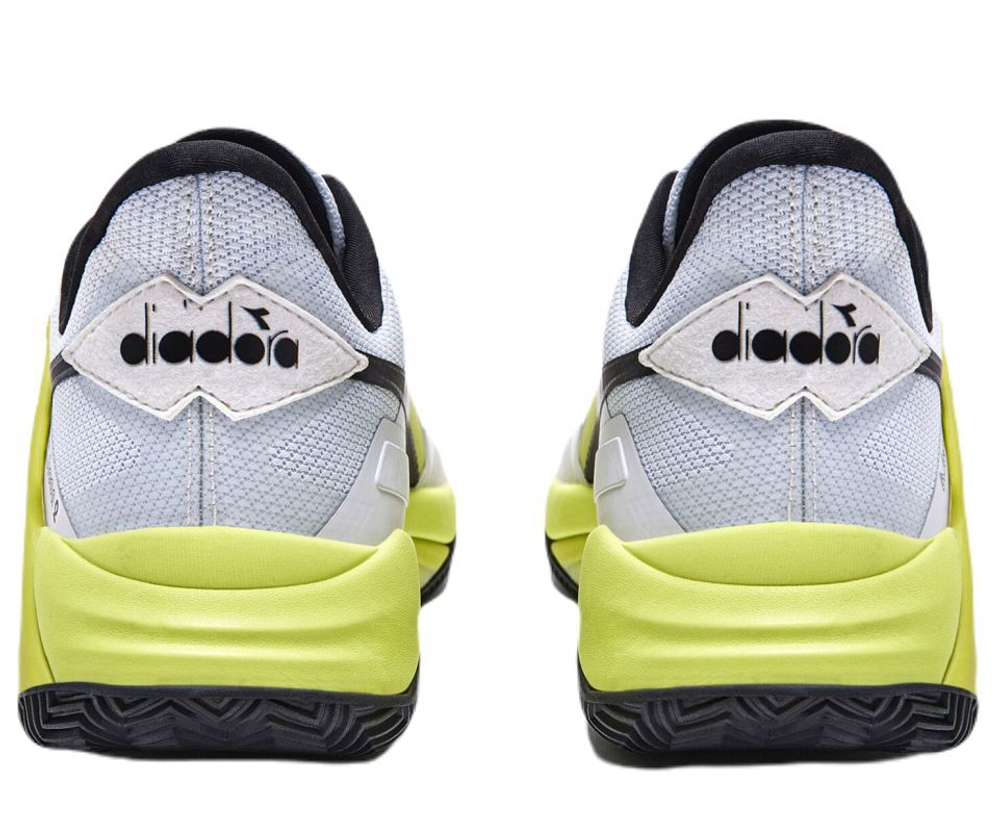 Мужские теннисные кроссовки Diadora B.Icon 2 Clay - white/black/evening primrose