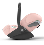 Коляска 3 в 1 Cybex Priam IV Chrome Brown complete и автокресло Cloud T i-Size Peach Pink Plus Mirage Grey
