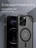 Чехол накладка iPhone 12 Pro Max 6.7" Gurdini Shockproof Case with Magsafe Black