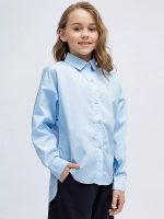 Школьная рубашка классическая oversize