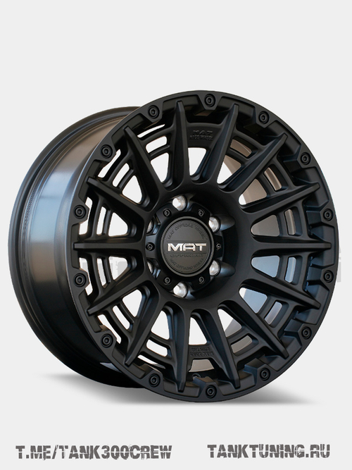 Диск колёсный литой MAT Offroad F1907 R17 8.5 ET0 Matte black