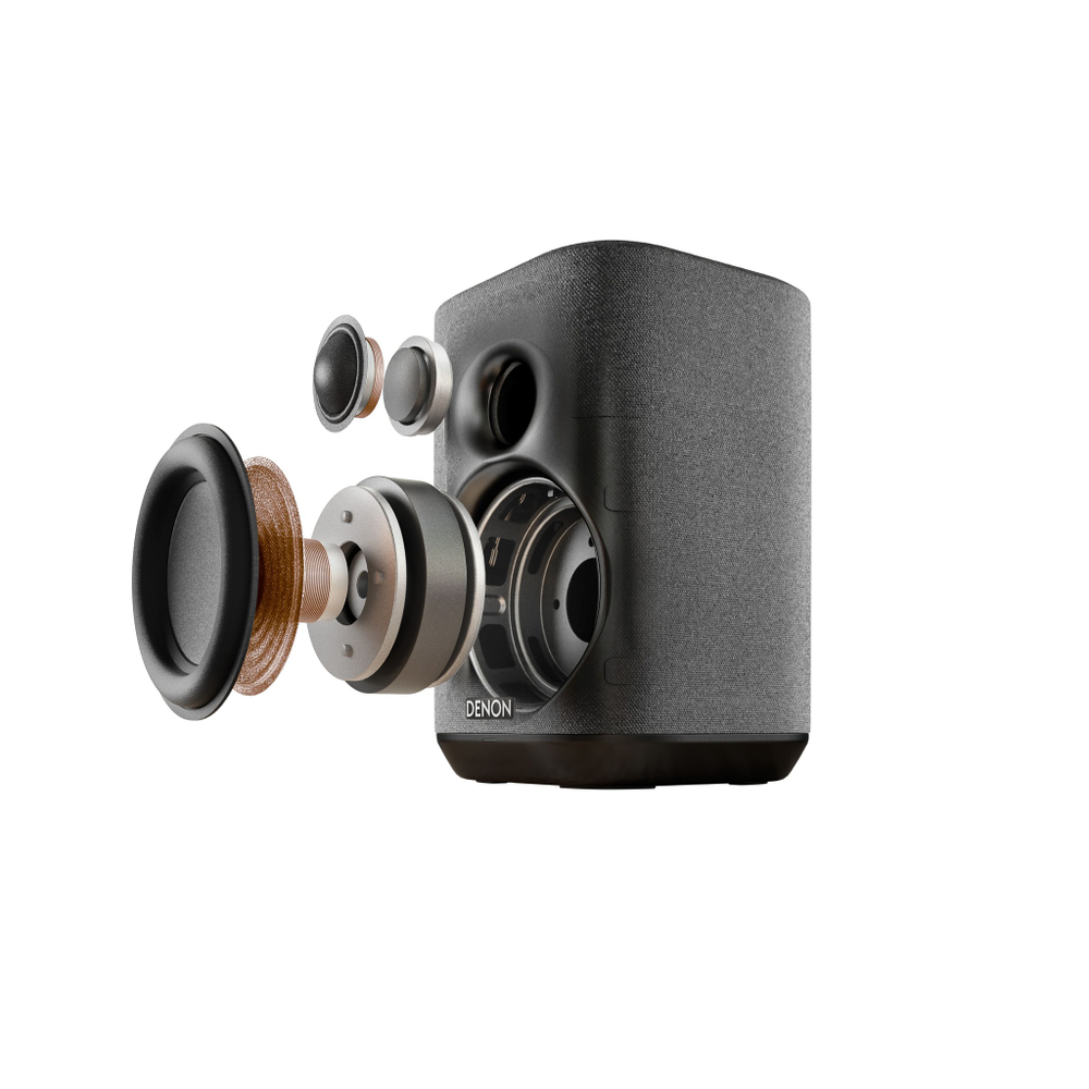 Беспроводная акустика (смарт кoлoнкa) Denon Home 150, Black (черный)