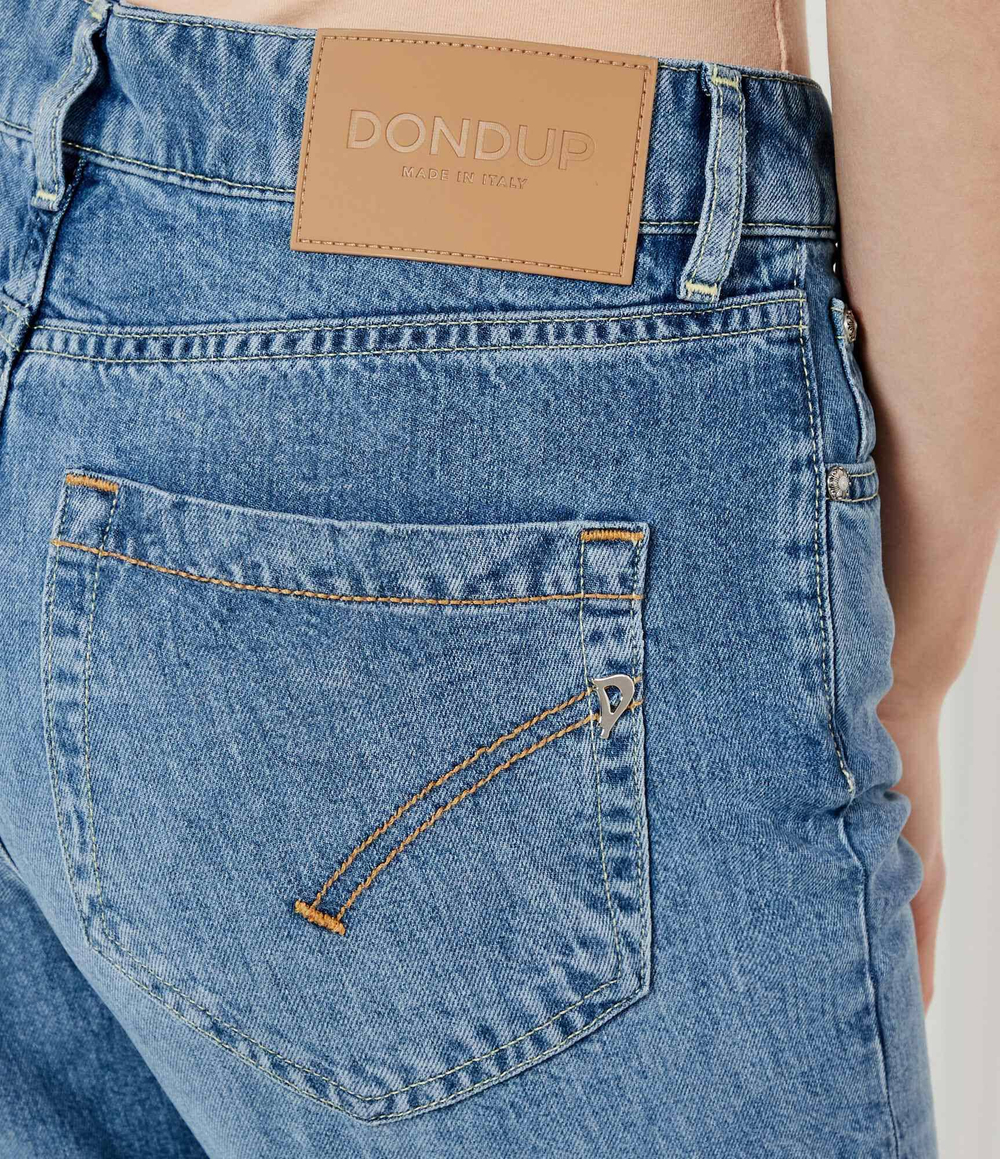Джинсы KOONS DONDUP - made in Italy - голубой(DP268B DF0266D IO8)