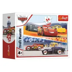 Puzzle - "54mini" - Crazy race / Disney Cars 3