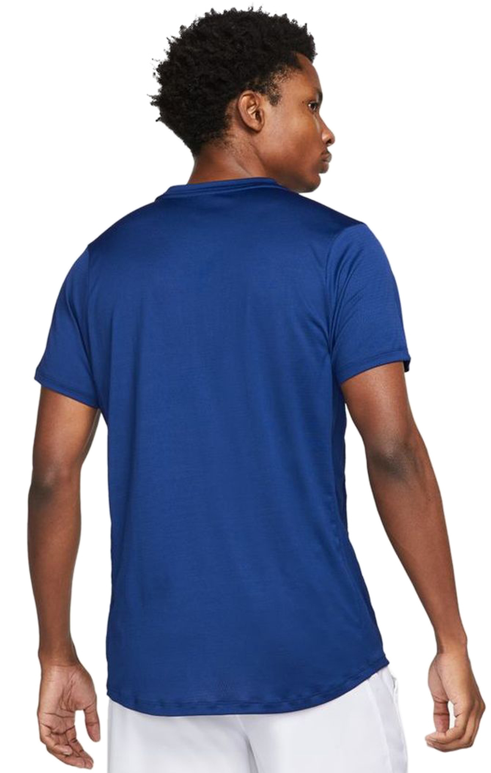 Мужское теннисное поло Nike Men's Court Dri-Fit Advantage Polo - небесный